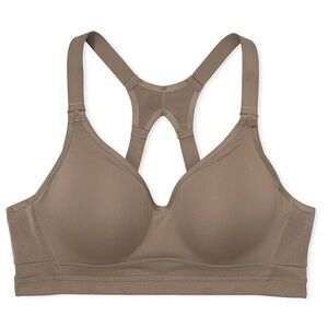 Victoria’s Secret Incredible Plunge Sports Bra 34C Terra Olive NWOT
